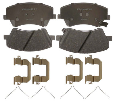 ACDelco Advantage 14D1912CH Disc Brake Pad Set