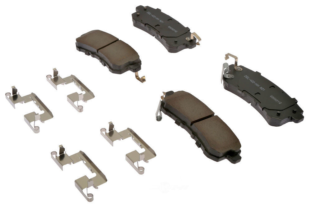 ACDelco Professional Durastop 17D1510CH Disc Brake Pad Set
