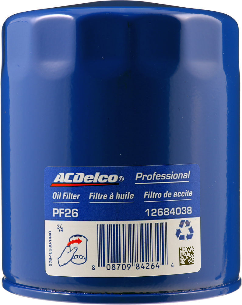 ACDelco GM Original Equipment PF26 Engine Oil Filter