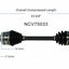GSP North America NCV75033 CV Axle Assembly