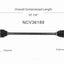 GSP North America NCV36189 CV Axle Assembly