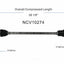 GSP North America NCV10274 CV Axle Assembly