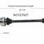 GSP North America NCV27927 CV Axle Assembly