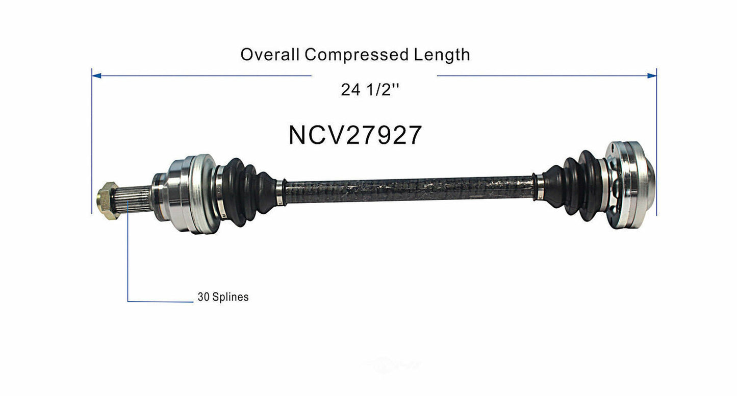 GSP North America NCV27927 CV Axle Assembly