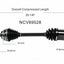 GSP North America NCV69528 CV Axle Assembly