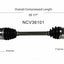 GSP North America NCV36101 CV Axle Assembly