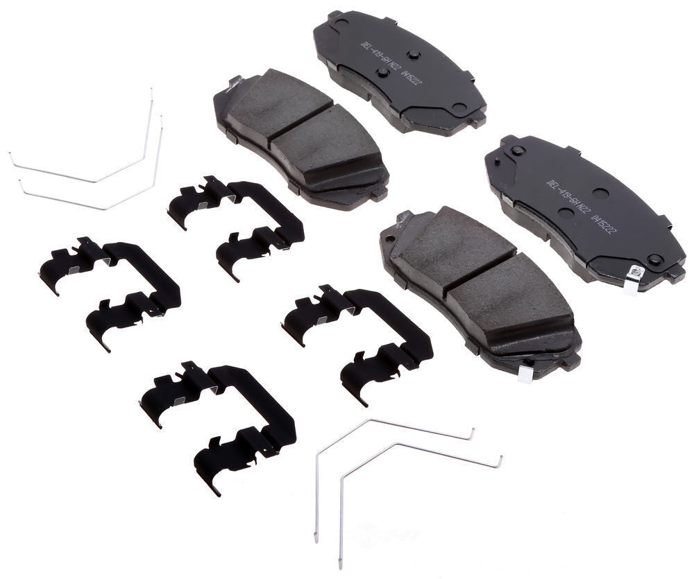 ACDelco Professional Durastop 17D1855ACH Disc Brake Pad Set