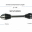 GSP North America NCV53028 CV Axle Assembly