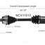 GSP North America NCV11513 CV Axle Assembly