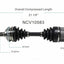 GSP North America NCV10583 CV Axle Assembly
