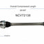 GSP North America NCV72138 CV Axle Assembly