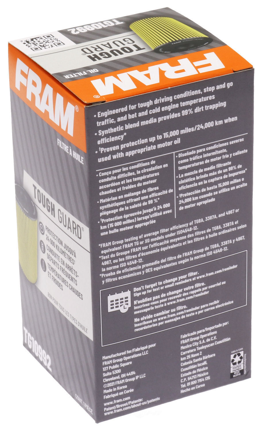 Fram TG10992 Engine Oil Filter