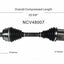 GSP North America NCV48007 CV Axle Assembly
