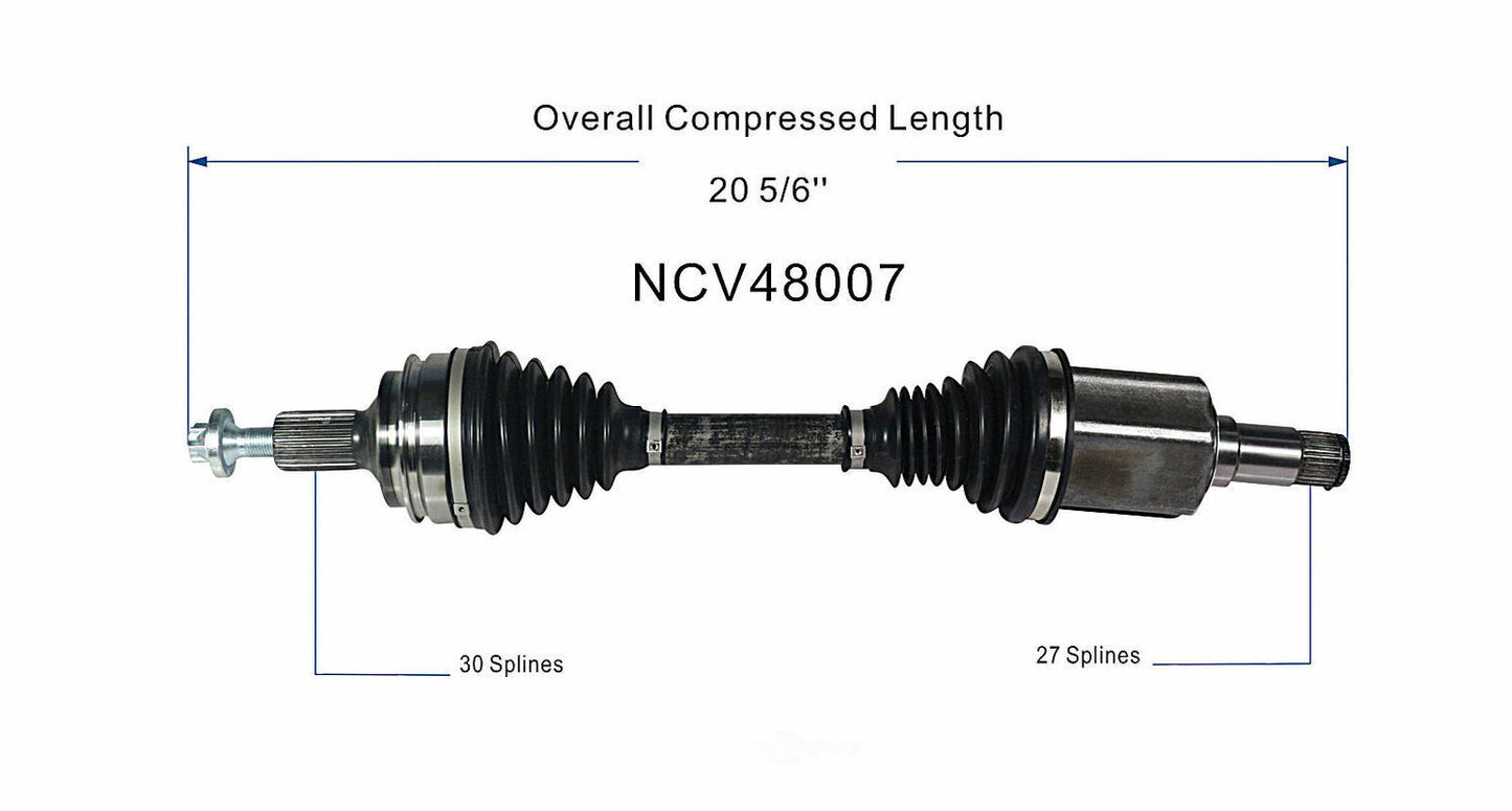 GSP North America NCV48007 CV Axle Assembly