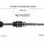 GSP North America NCV83001 CV Axle Assembly