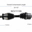GSP North America NCV11109 CV Axle Assembly