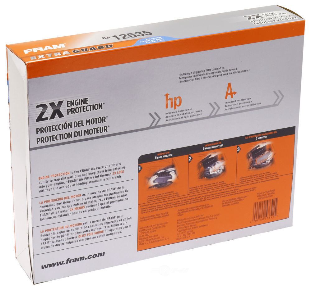 Fram CA12535 Air Filter