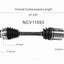 GSP North America NCV11093 CV Axle Assembly