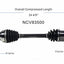 GSP North America NCV83500 CV Axle Assembly