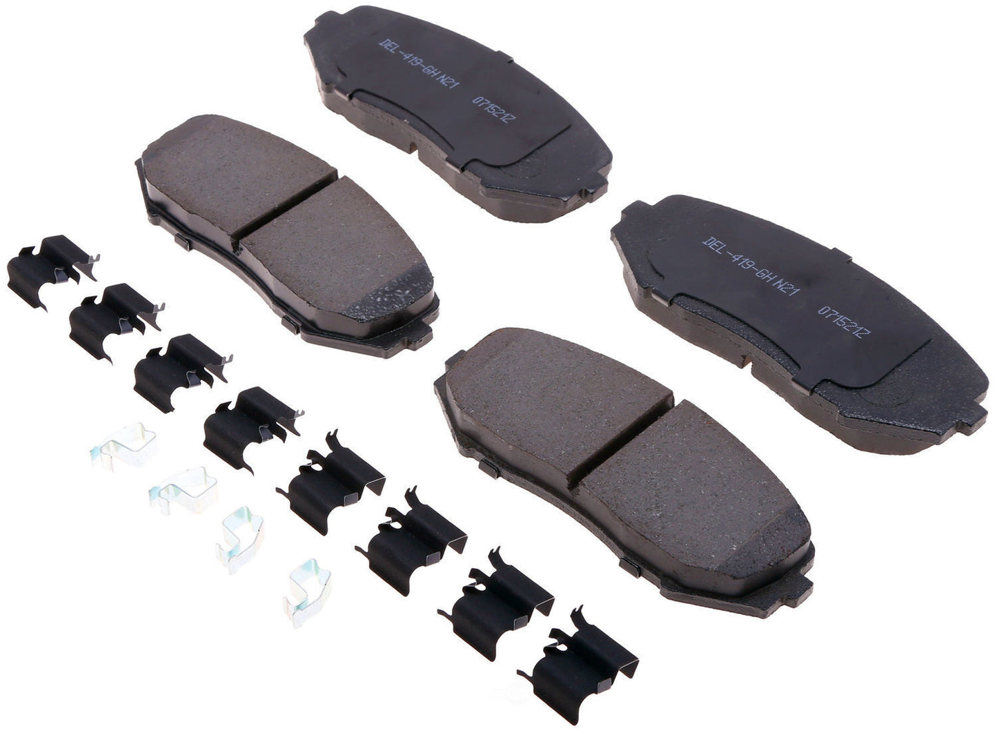 ACDelco Professional Durastop 17D1188CHF1 Disc Brake Pad Set