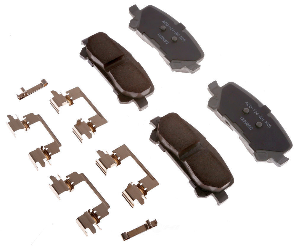 ACDelco Advantage 14D1806CHF1 Disc Brake Pad Set