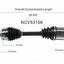 GSP North America NCV53106 CV Axle Assembly
