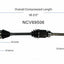 GSP North America NCV69506 CV Axle Assembly