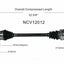GSP North America NCV12012 CV Axle Assembly