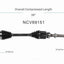 GSP North America NCV69151 CV Axle Assembly
