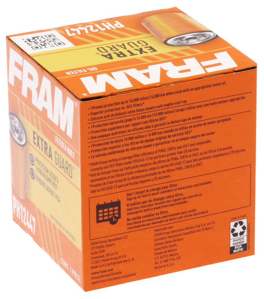 Fram PH12447 Engine Oil Filter