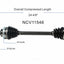GSP North America NCV11546 CV Axle Assembly
