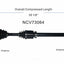 GSP North America NCV73064 CV Axle Assembly