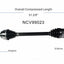 GSP North America NCV99023 CV Axle Assembly