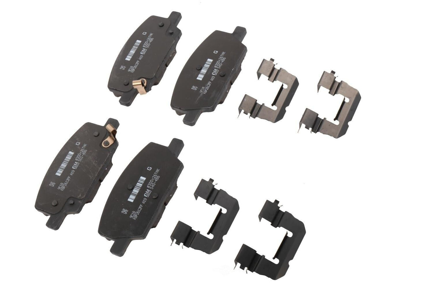 Genuine GM Parts 171-1203 Disc Brake Pad Set