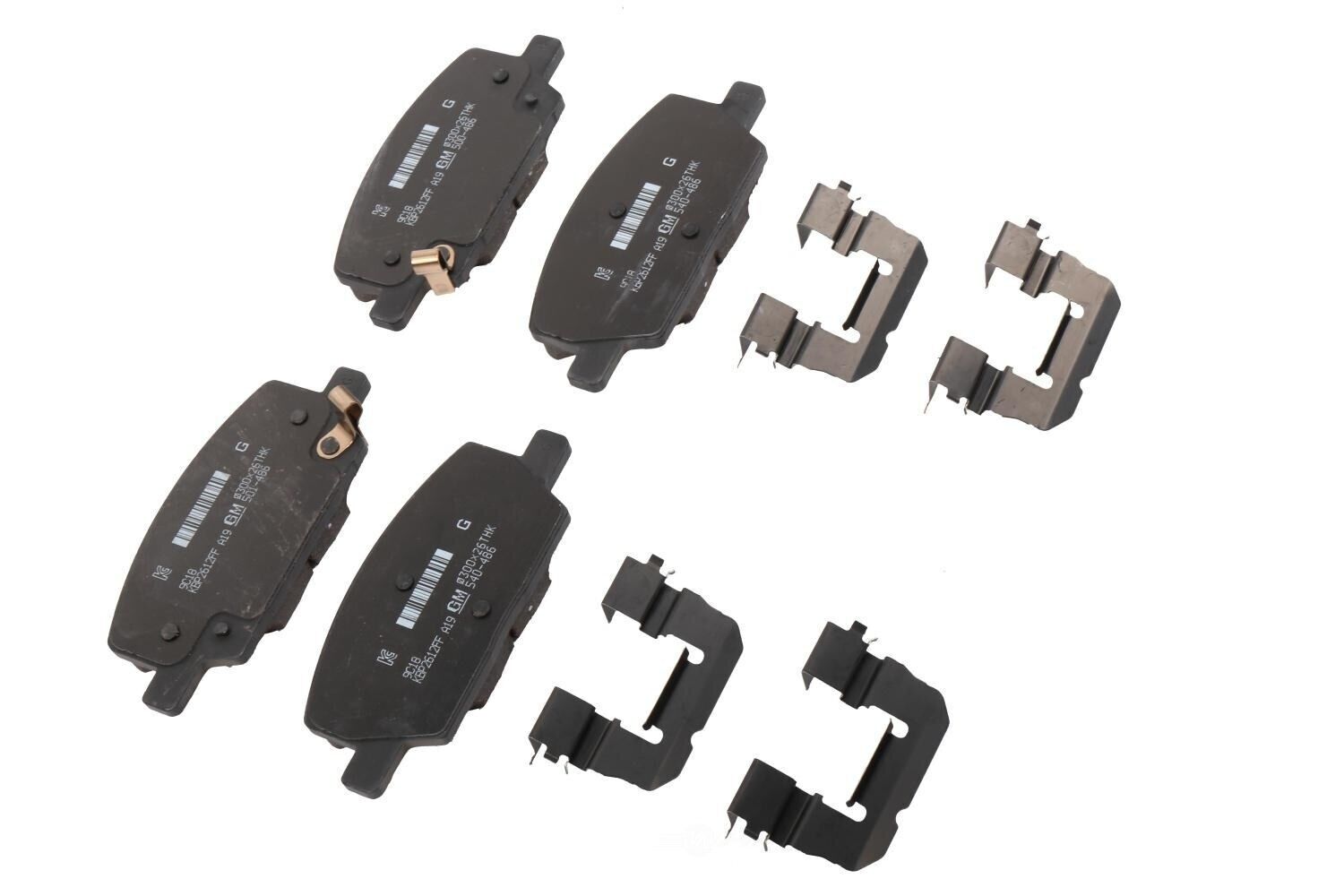 Genuine GM Parts 171-1203 Disc Brake Pad Set
