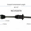 GSP North America NCV53578 CV Axle Assembly