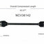 GSP North America NCV36142 CV Axle Assembly