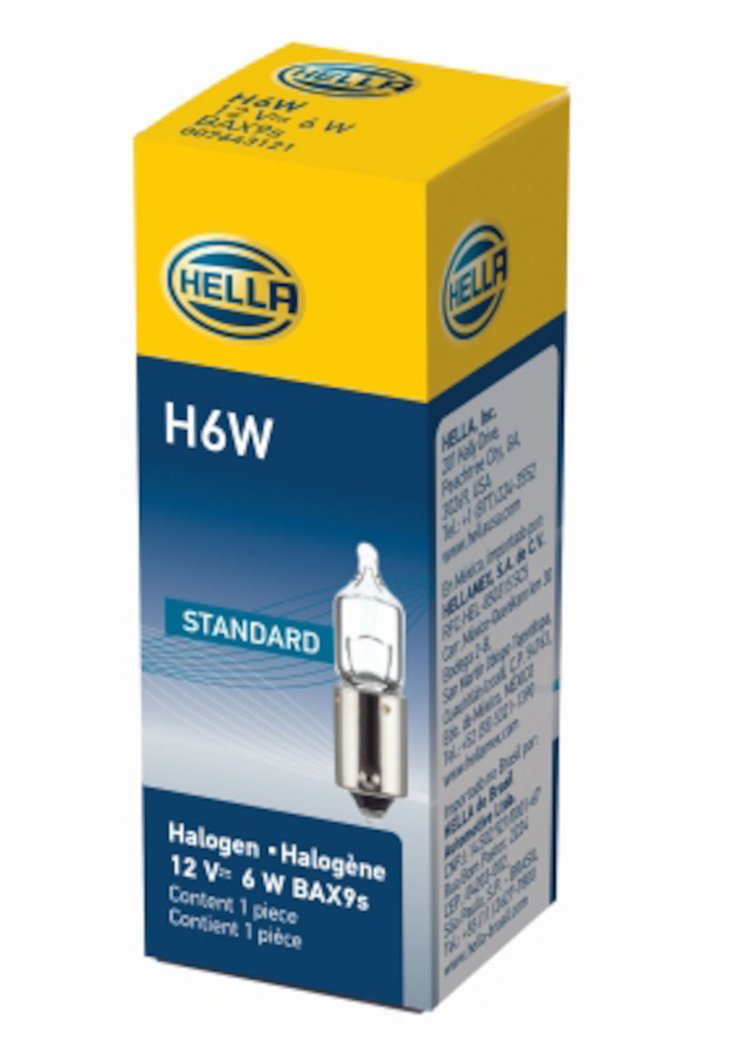 Hella H6W Parking Light Bulb