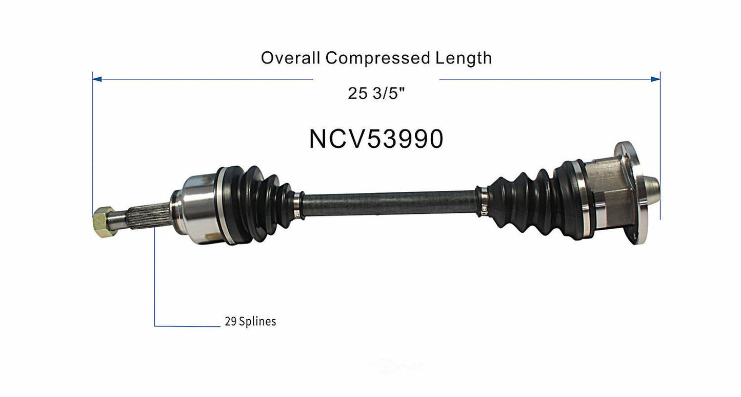 GSP North America NCV53990 CV Axle Assembly