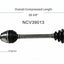 GSP North America NCV39013 CV Axle Assembly