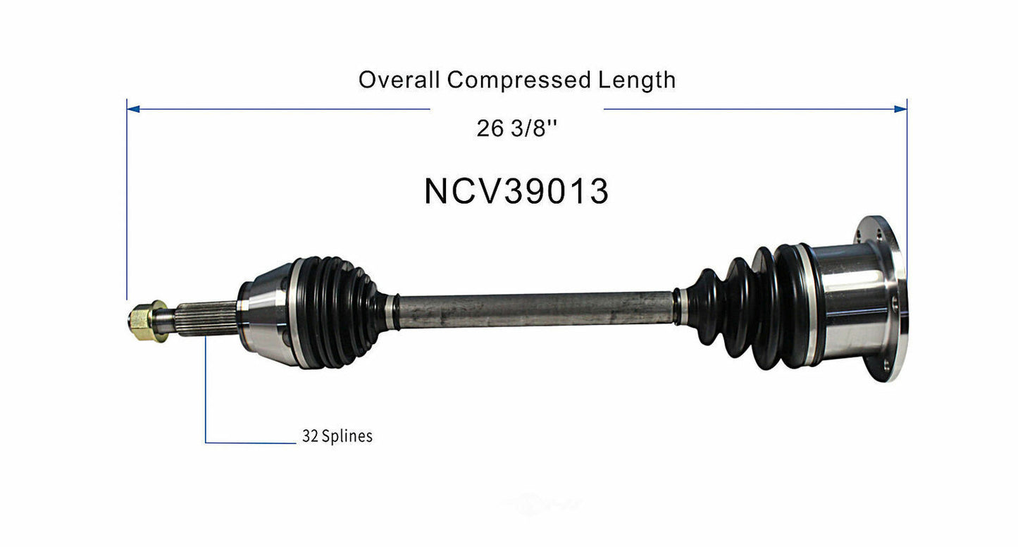 GSP North America NCV39013 CV Axle Assembly