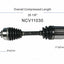 GSP North America NCV11030 CV Axle Assembly