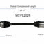GSP North America NCV82026 CV Axle Assembly