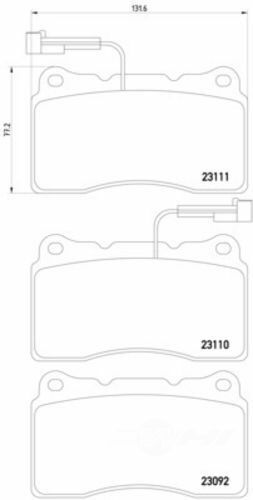 Hella-PAGID 355018361 Disc Brake Pad Set