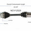 GSP North America NCV12525 CV Axle Assembly