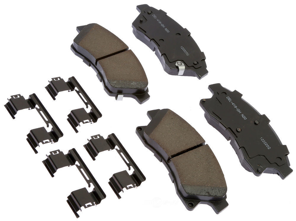 ACDelco Professional Durastop 17D1522CHF1 Disc Brake Pad Set