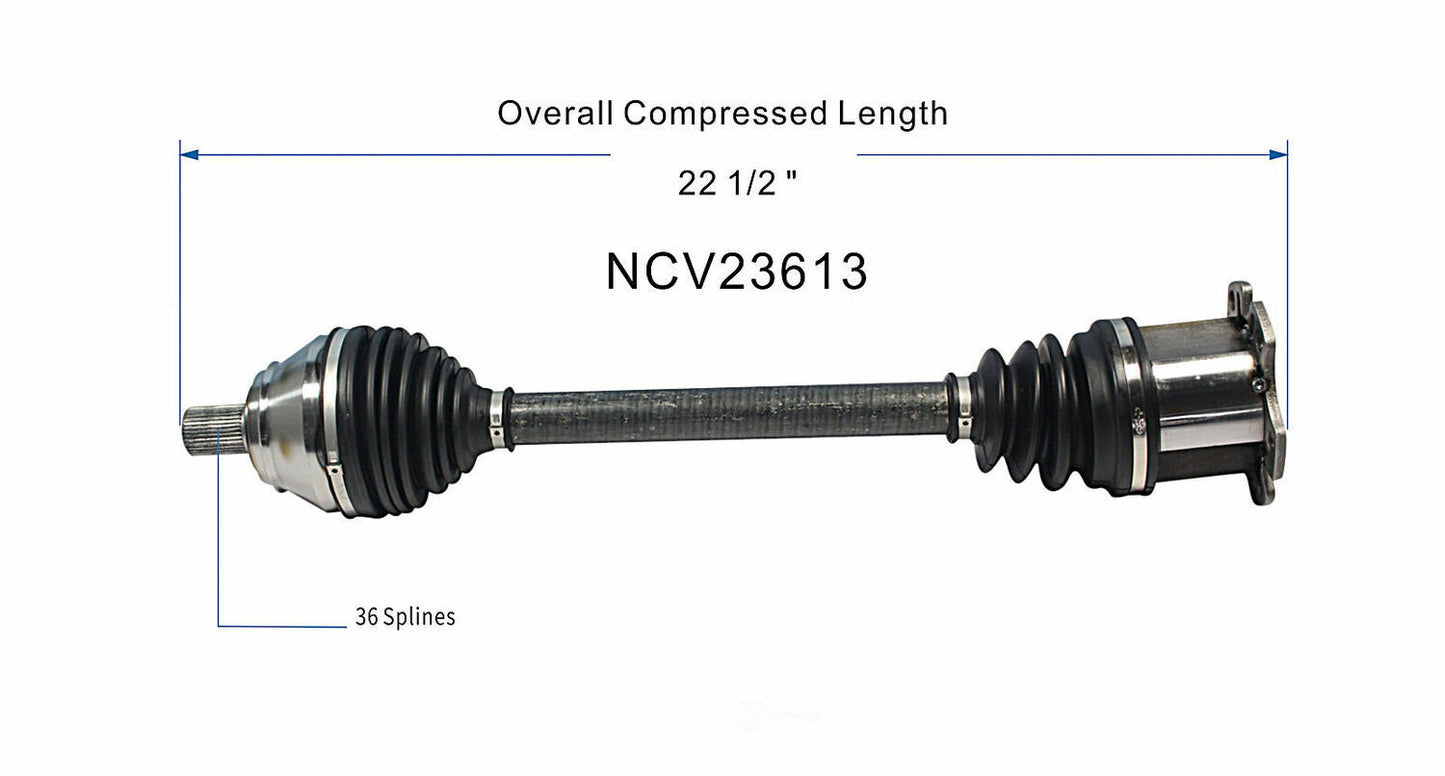 GSP North America NCV23613 CV Axle Assembly