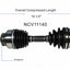 GSP North America NCV11140 CV Axle Assembly
