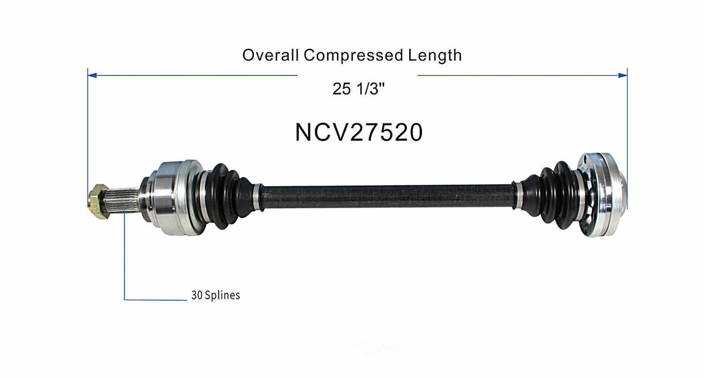 GSP North America NCV27520 CV Axle Assembly