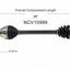 GSP North America NCV10999 CV Axle Assembly